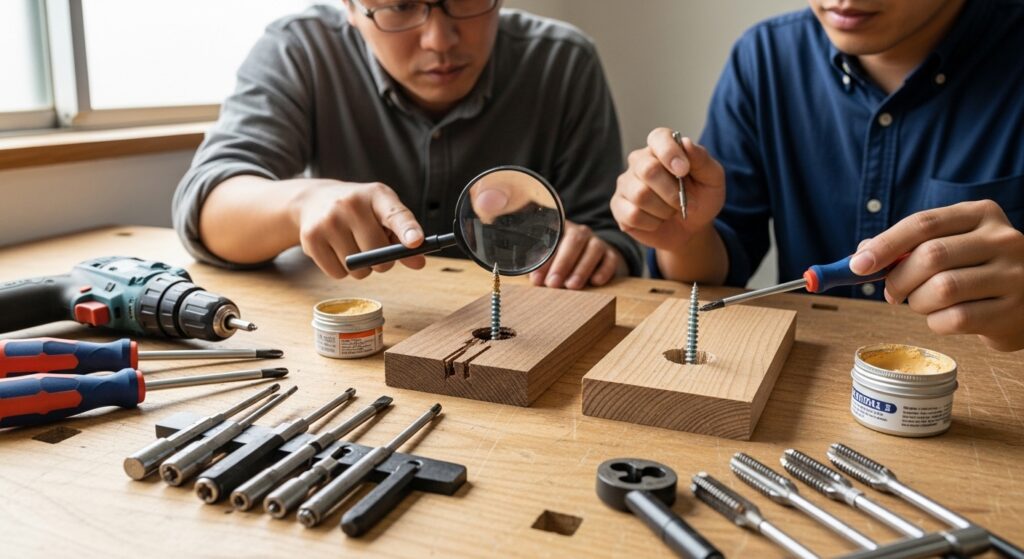 ネジ穴がなめる原因とは？再発防止のための設計と施工の工夫