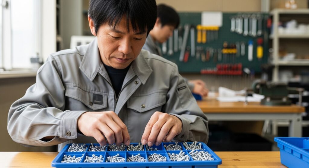 現場でよくあるネジの紛失対策｜作業効率と安全性を両立する方法